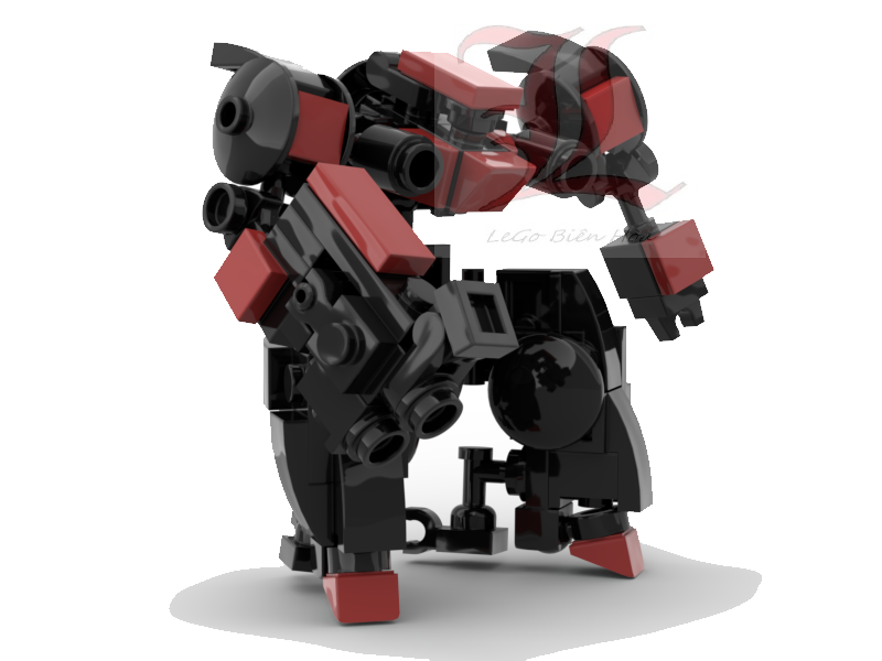 Đồ chơi lắp ráp Non Lego Moc Mech Heller