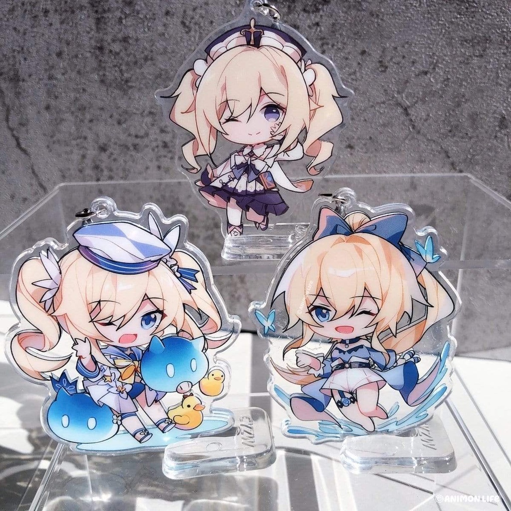 Móc khóa game GENSHIN IMPACT mẫu 2 chibi anime