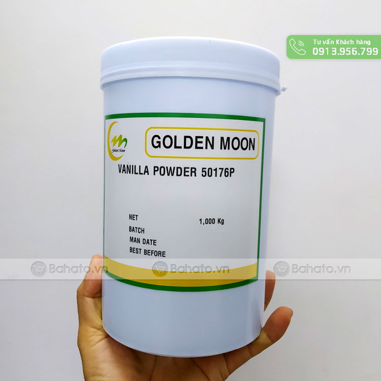Vanilla bột Pháp hộp 1kg (làm bánh, nấu chè, làm kem)