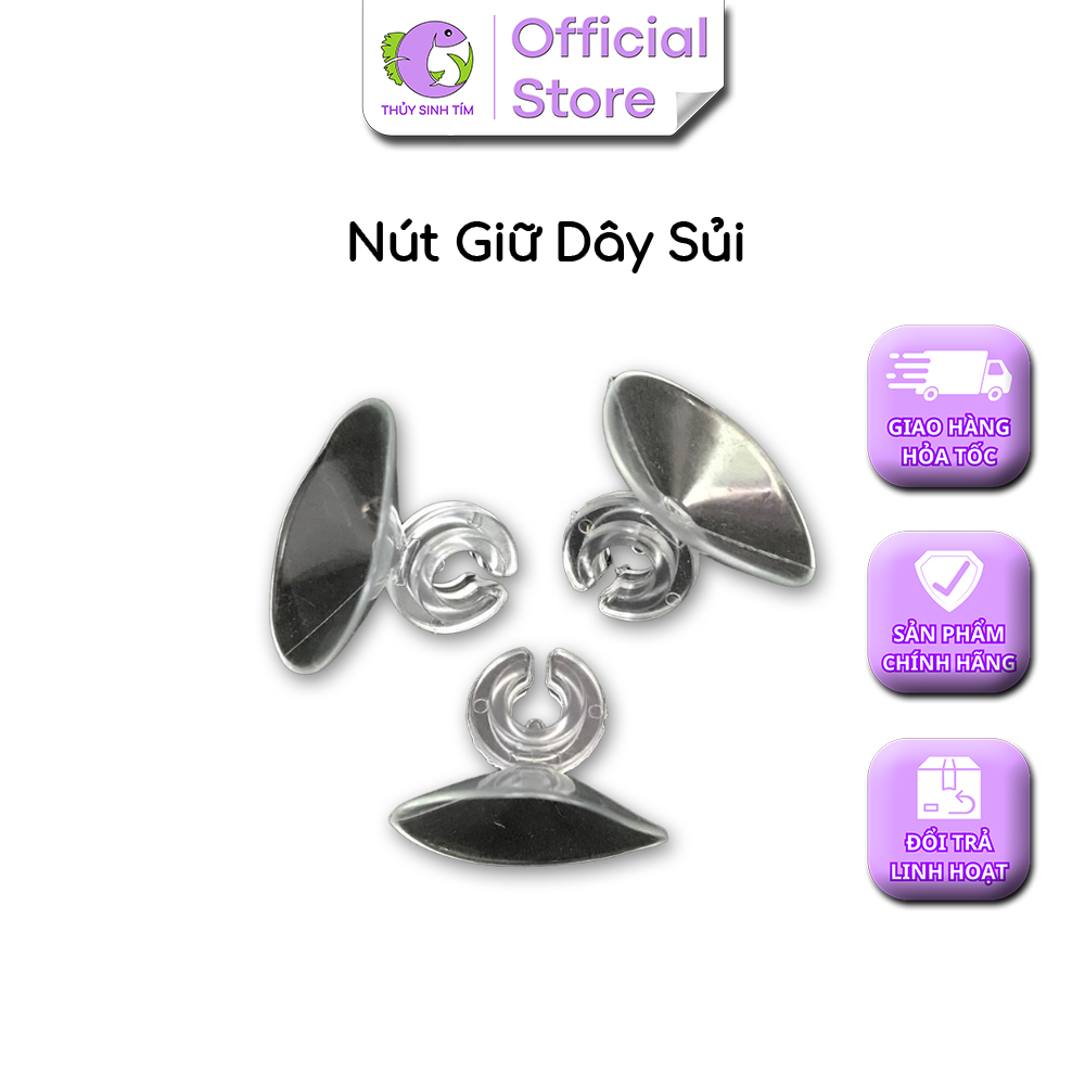 Nút Giữ Dây Sủi Cố Định Vào Thành Bể