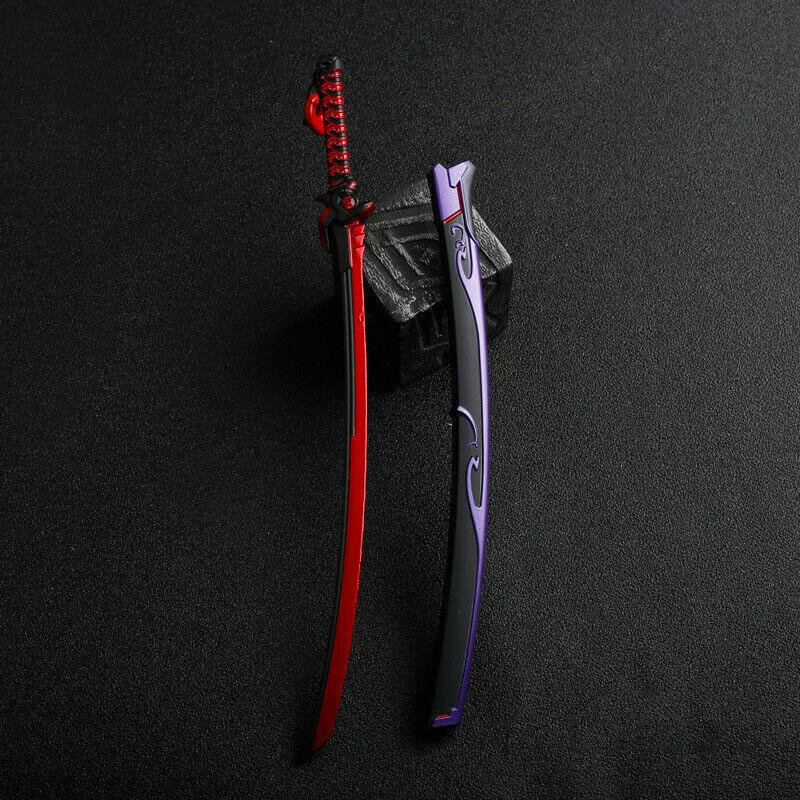 Mô hình kiếm Genji tím 22cm - Baystore