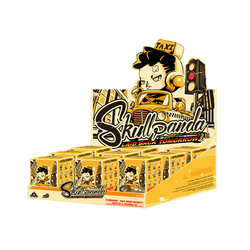 POP MART SKULLPANDA Laid Back Tomorrow Series Blind Box Action Figure