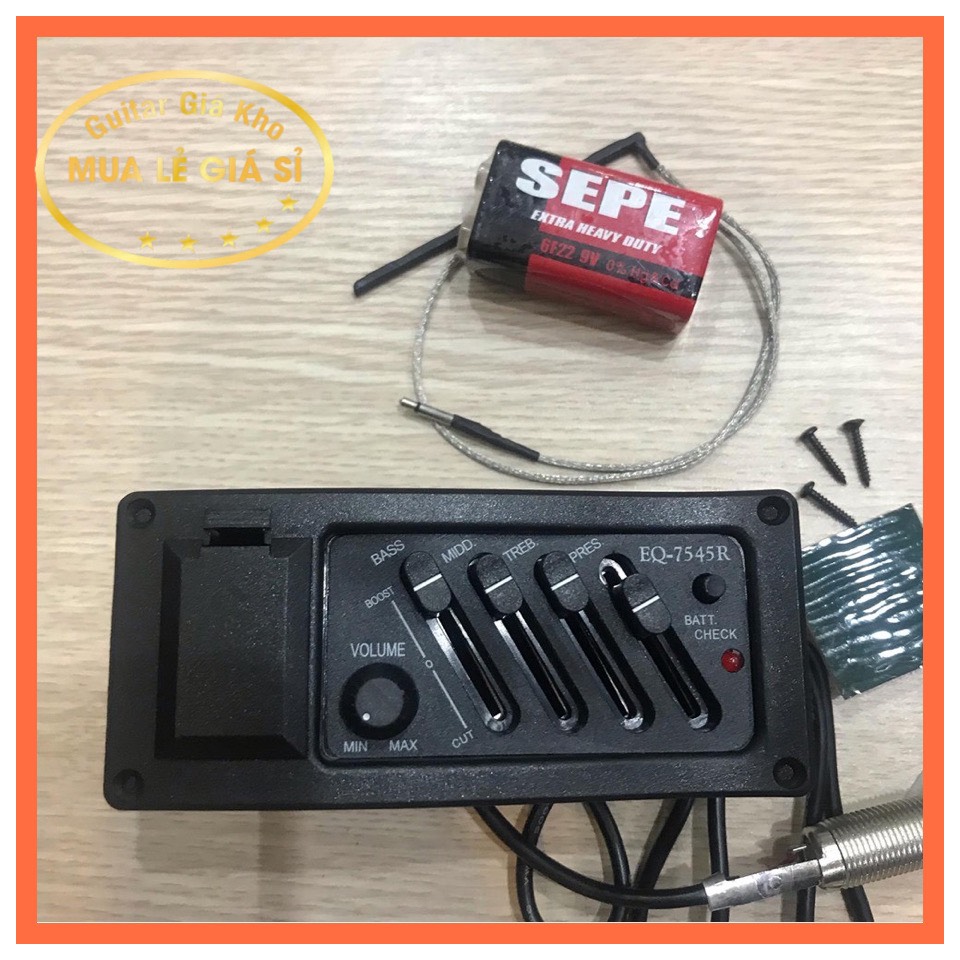 [HCM]EQ đàn Guitar 7545R chuôi dài cao cấp
