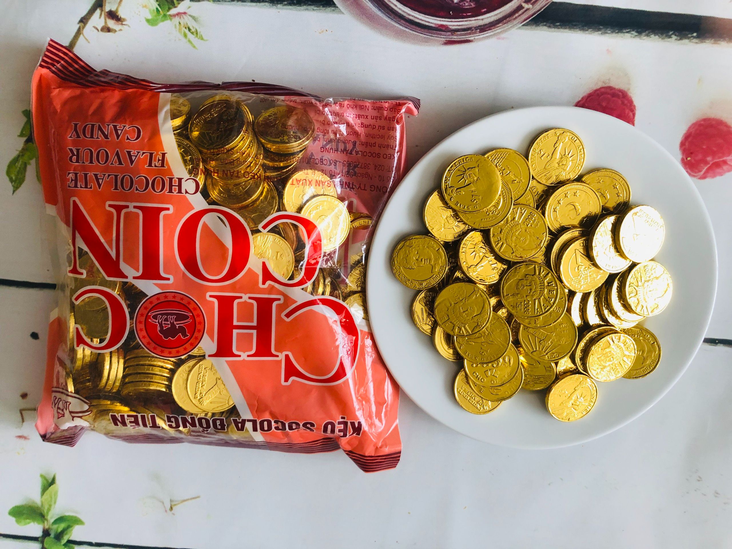 kẹo socola đồng tiền 100g