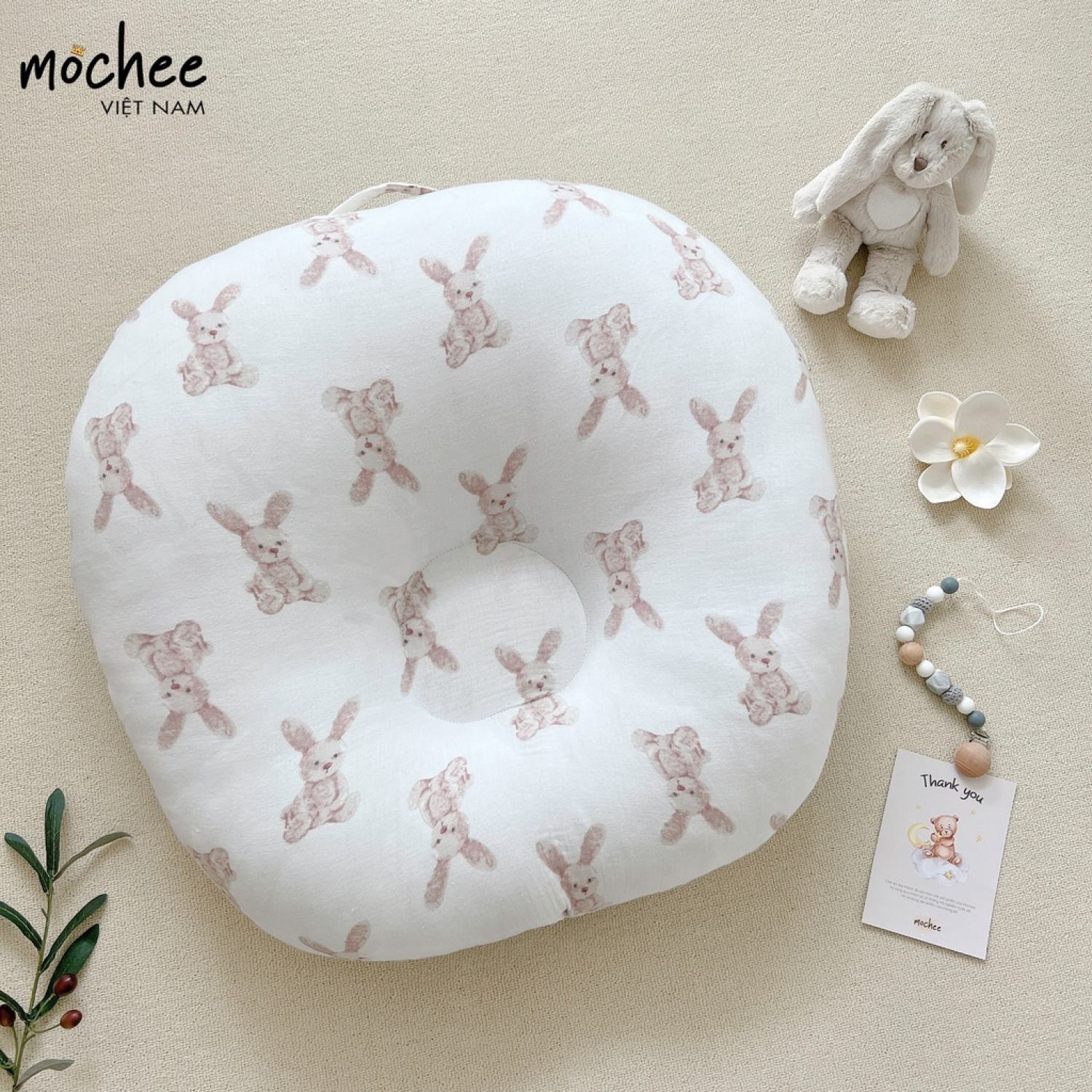 Vỏ gối chống trào ngược cho bé Mochee