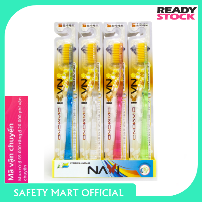 Bàn chải đánh răng NAVI DIAMOND GOLD cao cấp Hàn Quốc