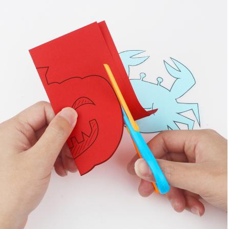 [Hoàn Tiền 10%]Bộ Đồ Chơi Cắt Giấy Thủ Công Cho Bé [ 240 tờ + 1 kéo ]