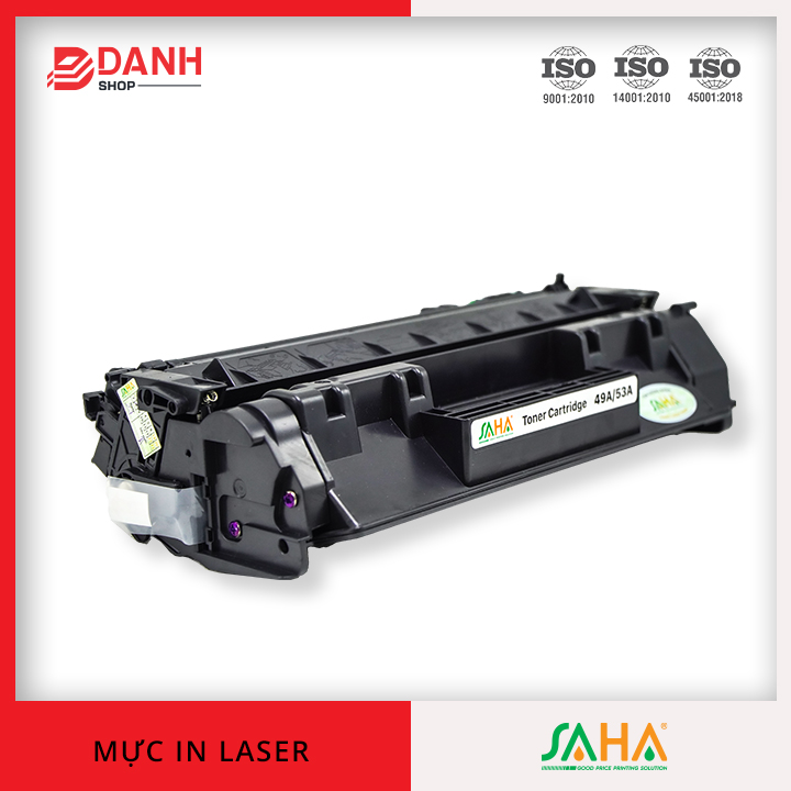Hộp mực in 49A/53A-SAHA- Dùng cho máy HP Laser 1160, 1320 / P2014, P2015, Canon LBP 3300 (CRG-308), 3310, 3370 (CRG 315)