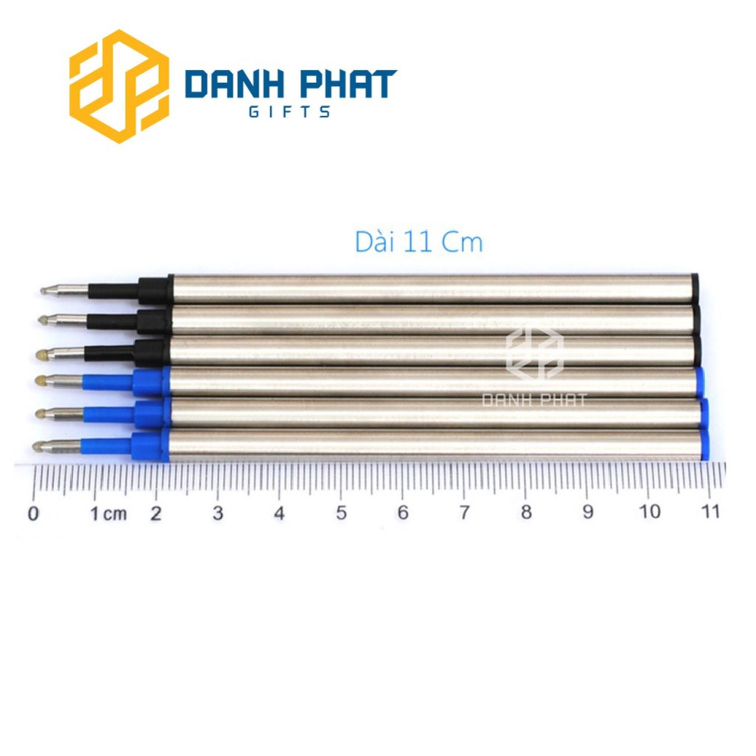 Ruột bút bi - Ruột bút mực ɡel cao cấp 0.7 mm, thân hợp kim - dành cho viết bi, bút bi nắp - Bút khắc tên