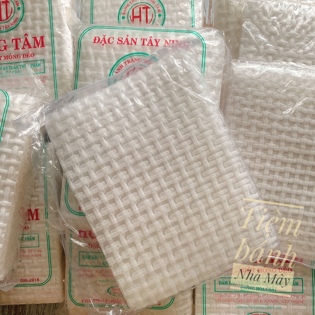 Bánh Tráng Trắng Vuông Tây Ninh Loại Siêu Mỏng Cuốn Thịt