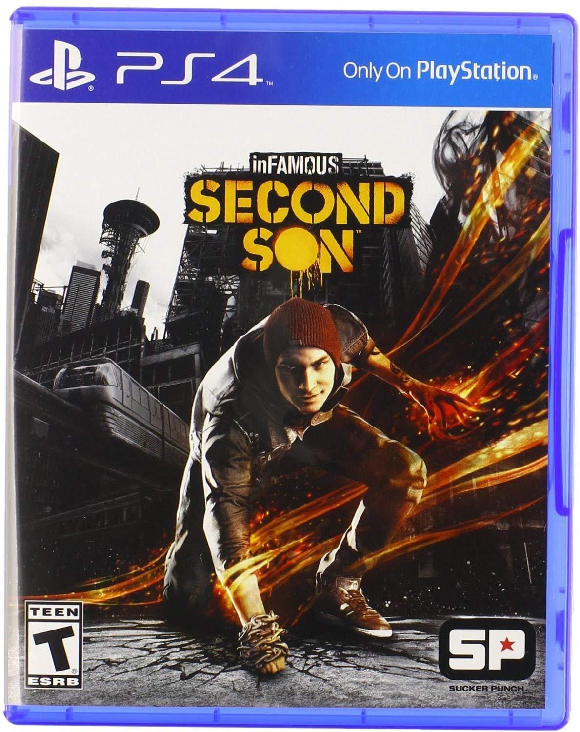Đĩa game ps4 - infamous: second son hệ us