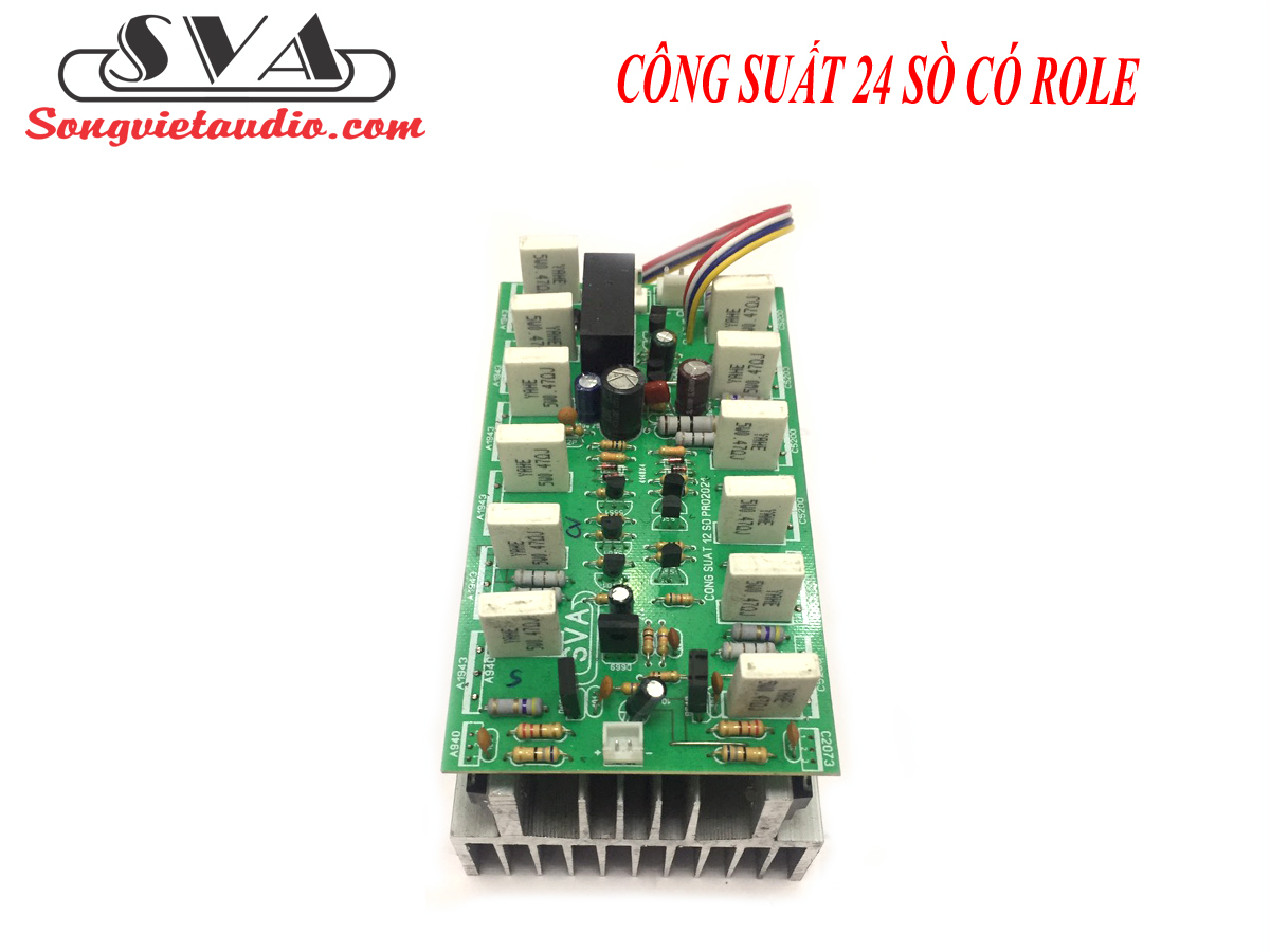 COMBO CÔNG SUẤT 24 SÒ CÓ ROLE, NHÔM, SÒ LOẠI 1 - RÁP - 1 MẠCH