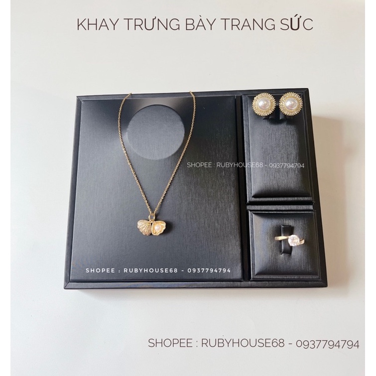 Khay trưng bày bộ trang sức cao cấp