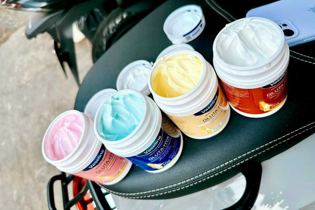 [Giá sỉ] Kem kích trắng vaseline thái lan 250gr