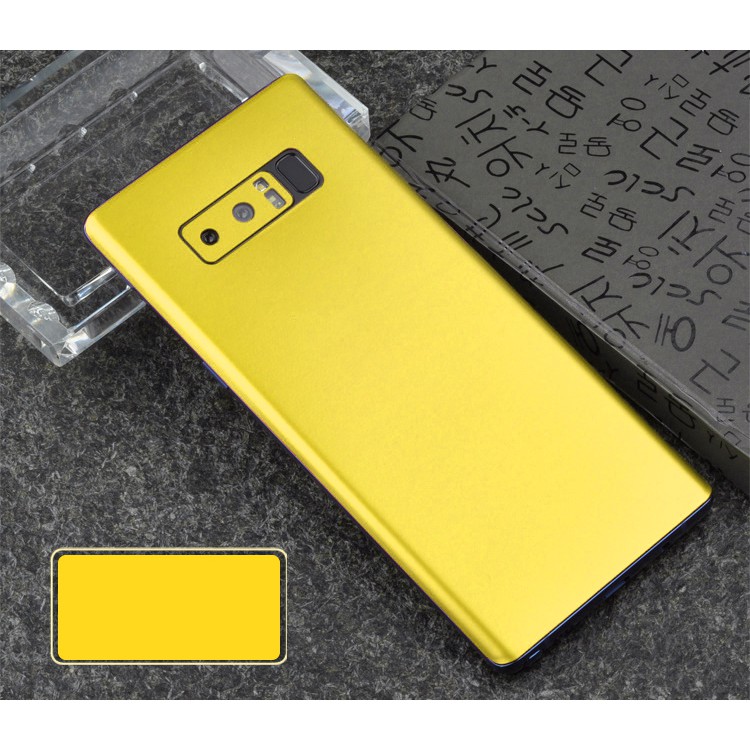 Miếng dán skin cho Samsung Note 8 , Note 9 , Note 10 full viền