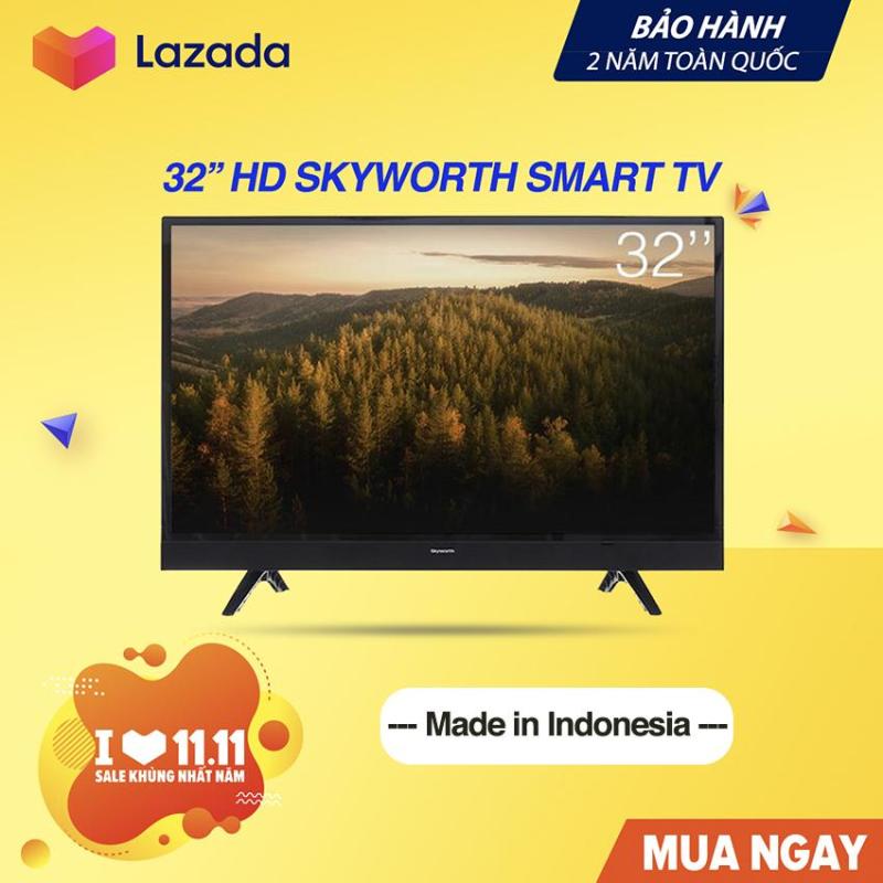 Bảng giá Smart Tivi Led Skyworth 32 inch HD - Model 32S3A (Đen) (HD Ready, TV thông minh, Tích hợp truyền hình KTS)