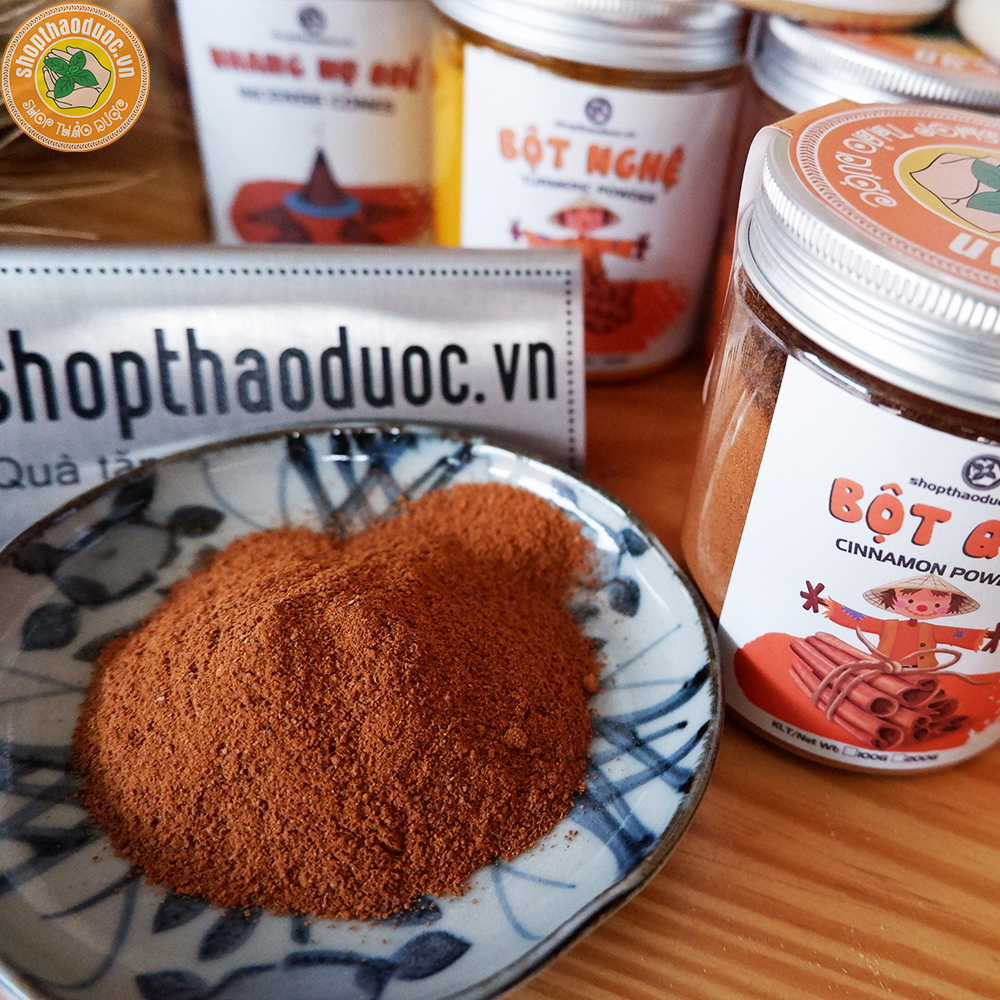 Bột Quế Nguyên Chất Hũ 100G - Bột Quế Loại 1