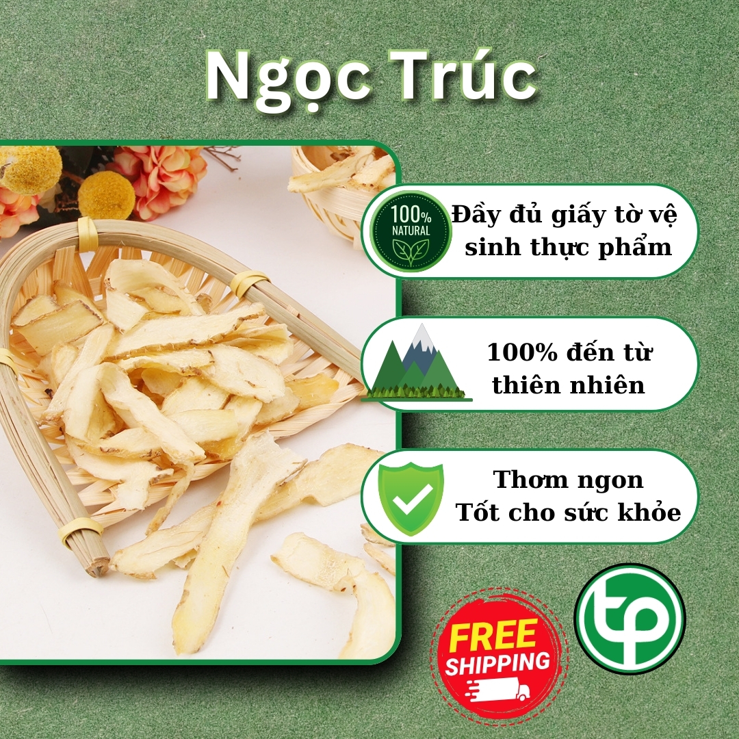 Ngọc trúc sấy khô 500g - Hàng công ty chất lượng cao - Hỗ trợ cải thiện sức khỏe