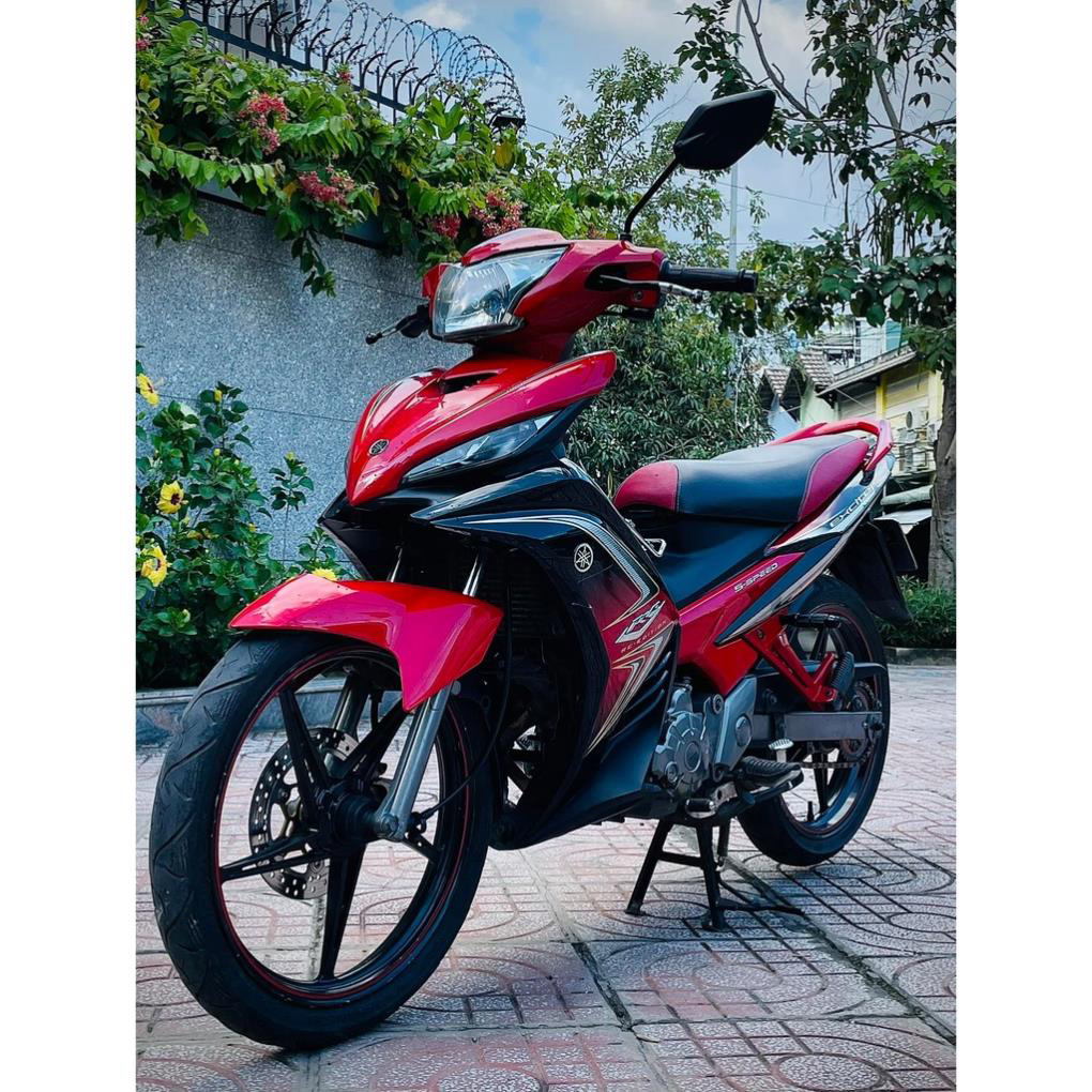 Tem rời dán xe exciter 135 2011 mẫu zin rc đỏ đen trắng