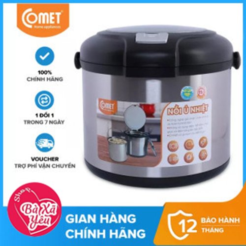 Nồi ủ nhiệt 5 lít comet cm7661