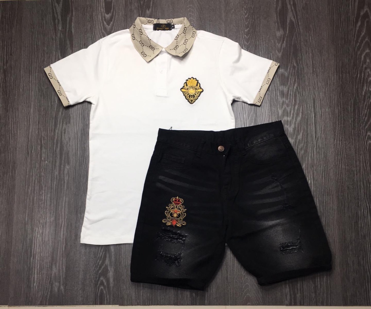 Ảnh thật áo thun nam logo cao cấp áo polo phối DIOOO chuẩn đẹp vải dày đẹp chất lượng tốt hàng như hình