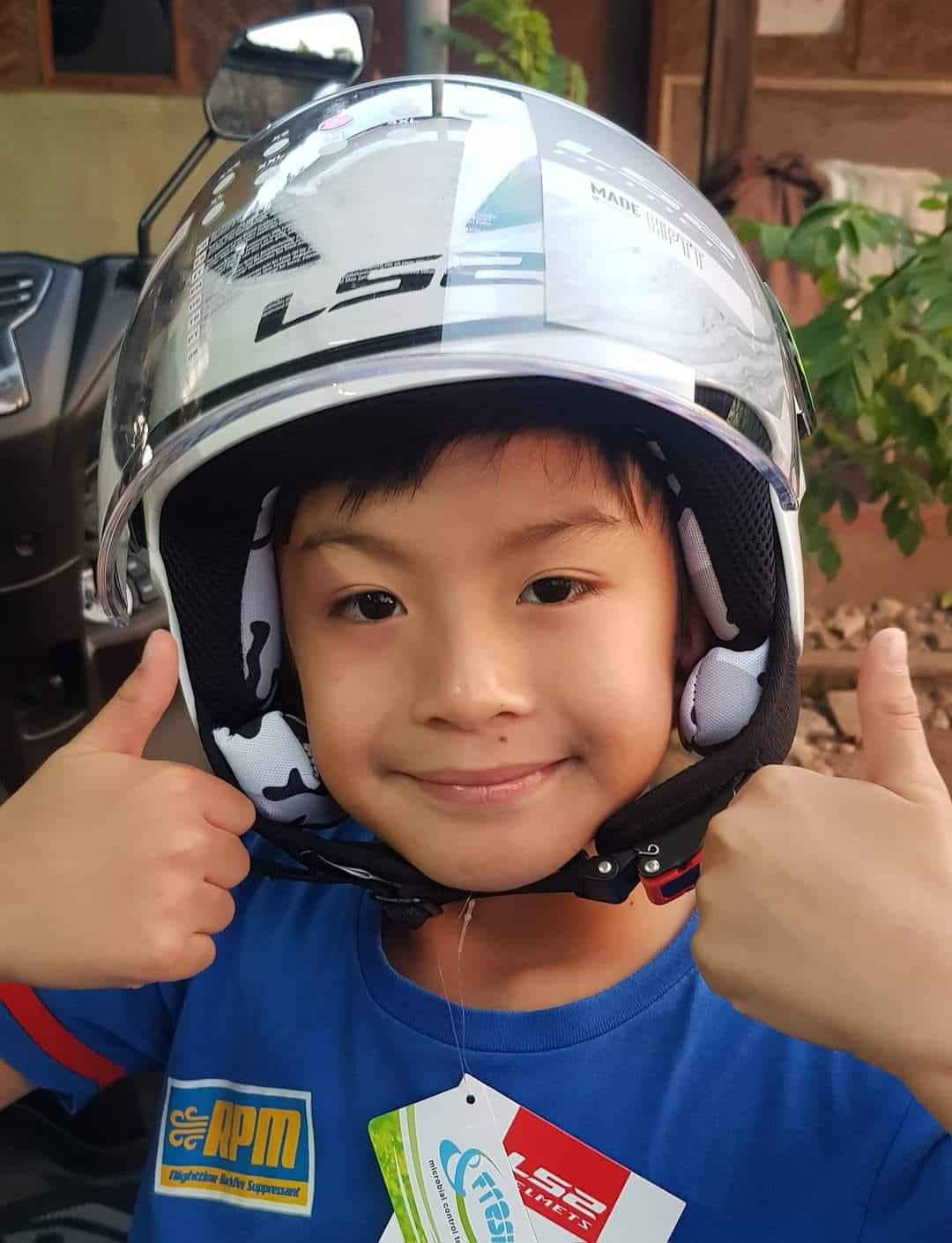 Nón bảo hiểm trẻ em LS2 OF602 Funny