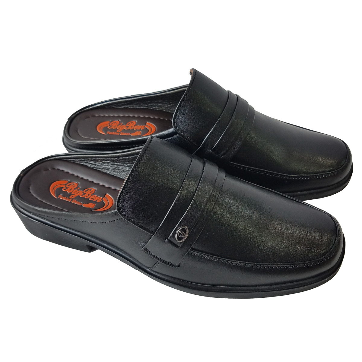 Giày Sục Nam BIGBEN Da Bò Cao Cấp SB19