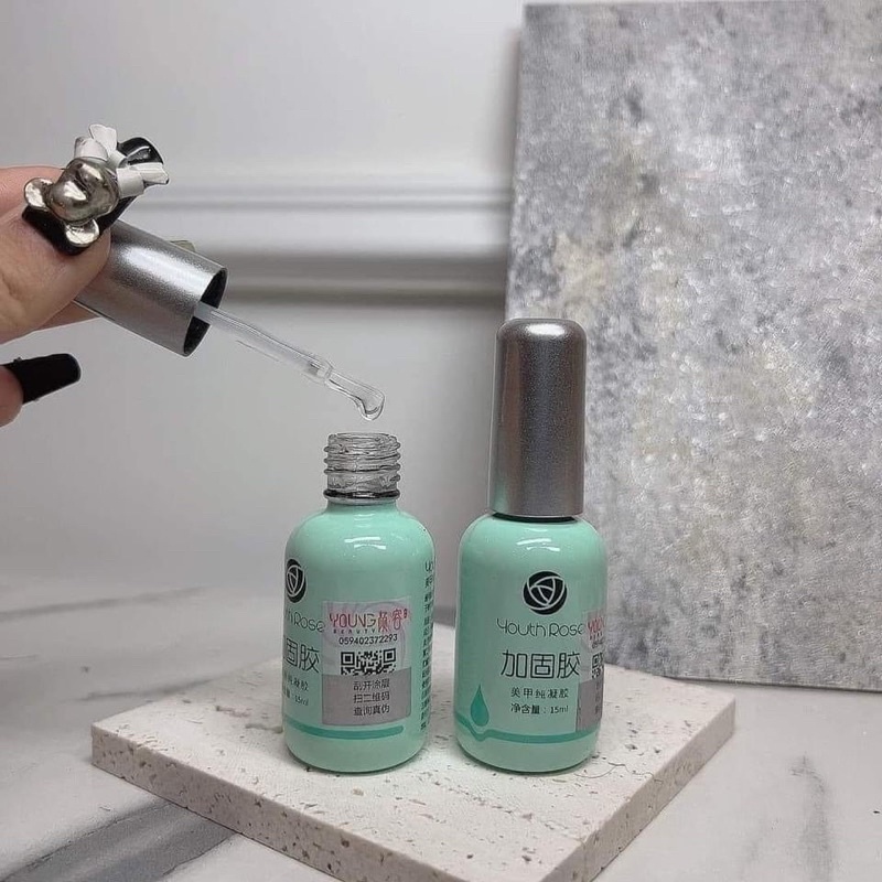 BASE TOP CỨNG MÓNG HOA HỒNG 15ml HÀNG CHÍNH HÃNG