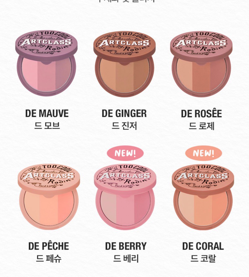 Phấn Má Hồng Too Cool For School Art Class By Rodin Blusher