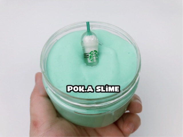 Slime Matcha Latte - chất butter slime