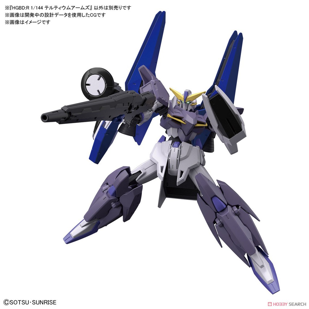 Mô hình lắp ráp Gundam HG BD:R Tertium Arms