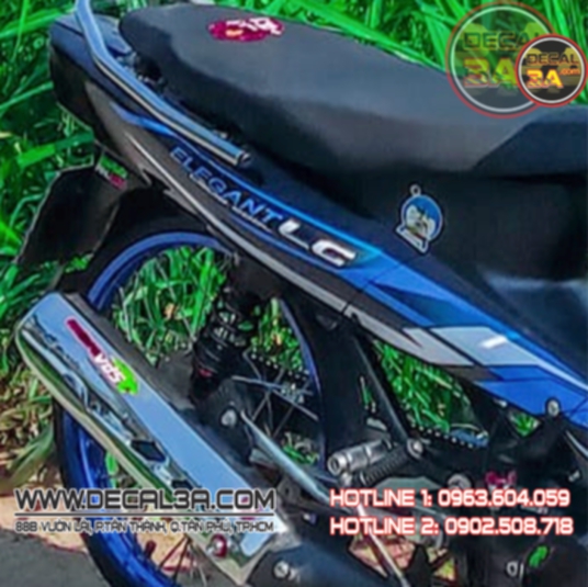 Elegant LC silk decal decal