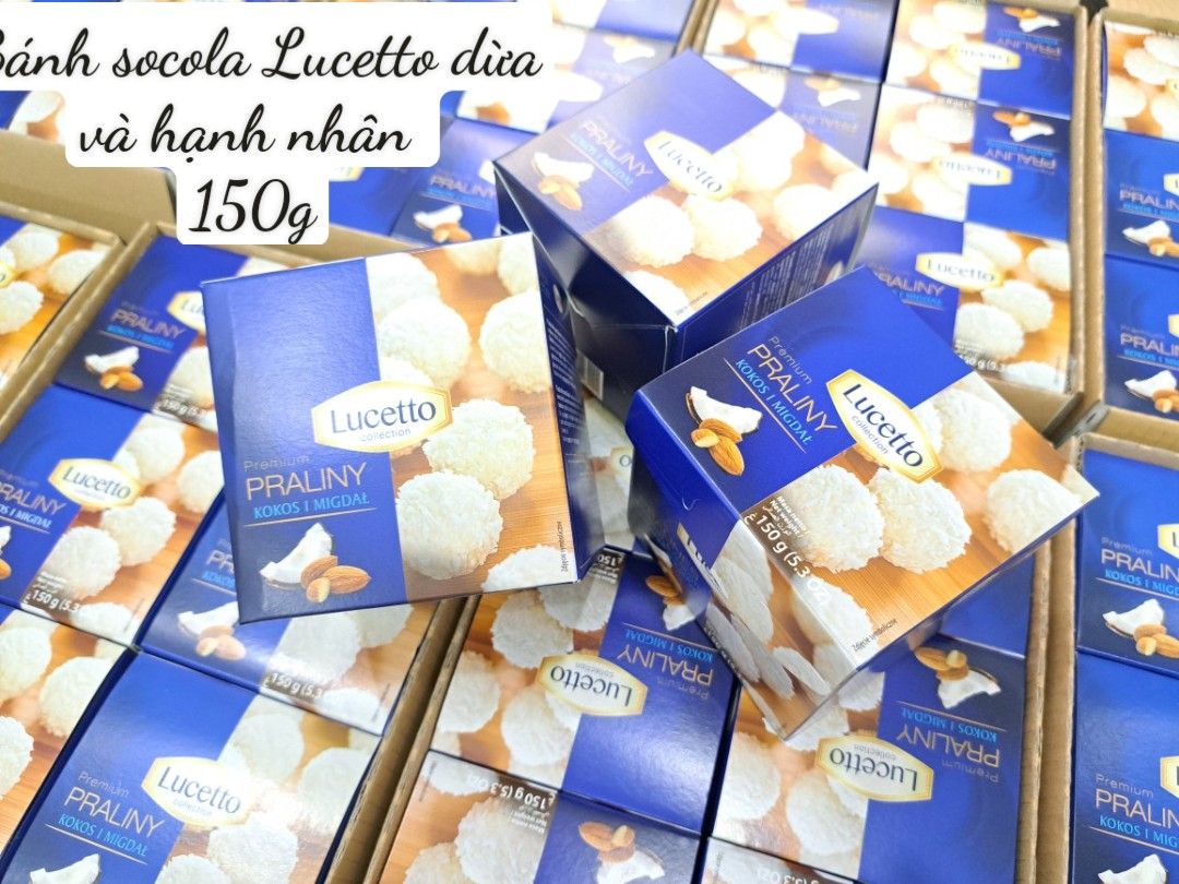 Bánh Socola dừa Lucetto 150g
