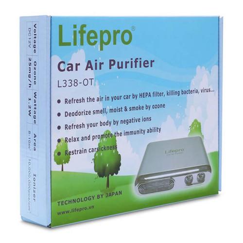 Máy lọc không khí và khử mùi trên ô tô Lifepro L338-OT CHUYÊN DÙNG DÀNH CHO CÁC DÒNG XE Ô TÔ VÀ XE HƠI