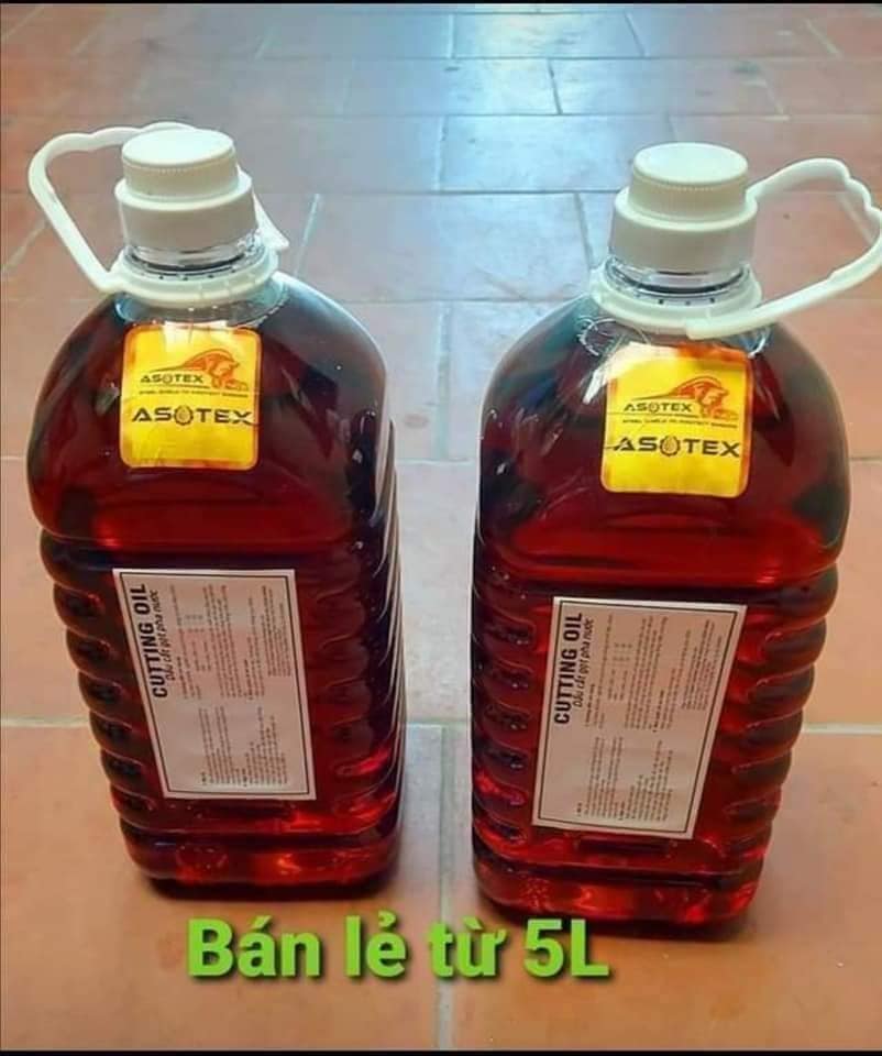 Dầu làm mát dùng cho lưỡi cắt, can loại 5L (Thùng 20lit chiết ra)