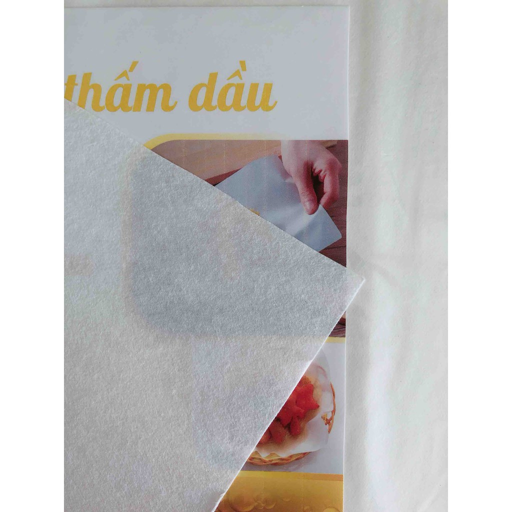 Giấy thấm dầu thực phẩm - Giấy Thấm Hút Dầu Mỡ Chiên Rán