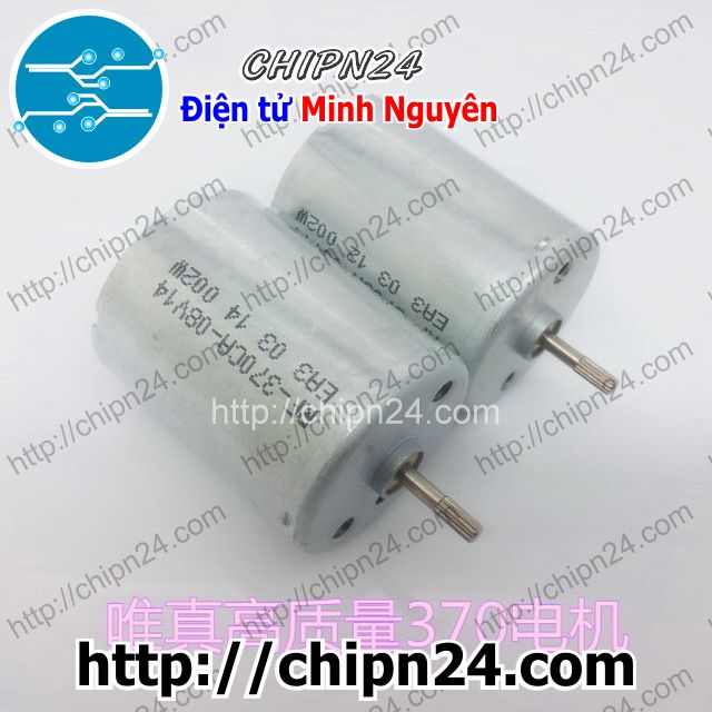 Động cơ 370 rs370 nhanh trục 2mm