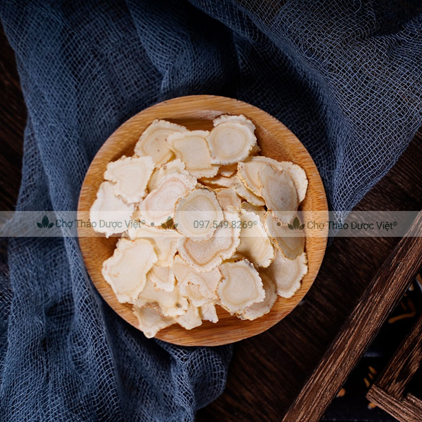 Sâm tây dương thái lát mỏng 100g, sâm hoàng kì, tây dương sâm, dùng pha trà, hầm canh, tốt cho sức khỏe