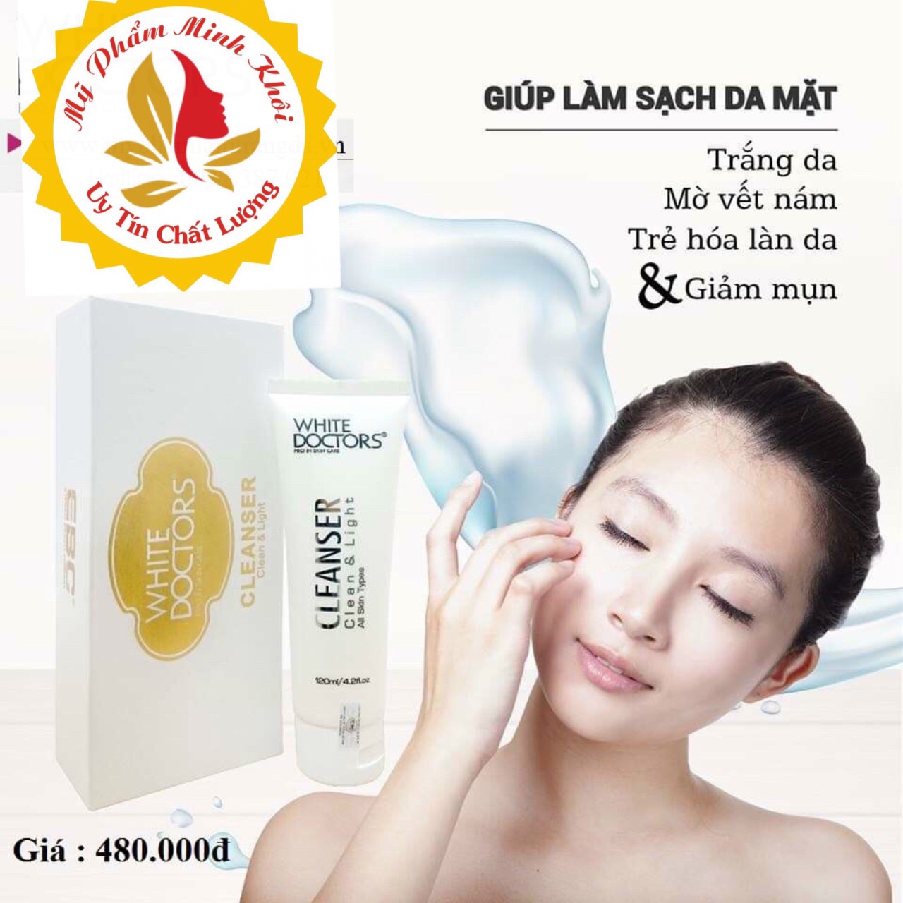 [HCM]Sữa rửa mặt White Doctors