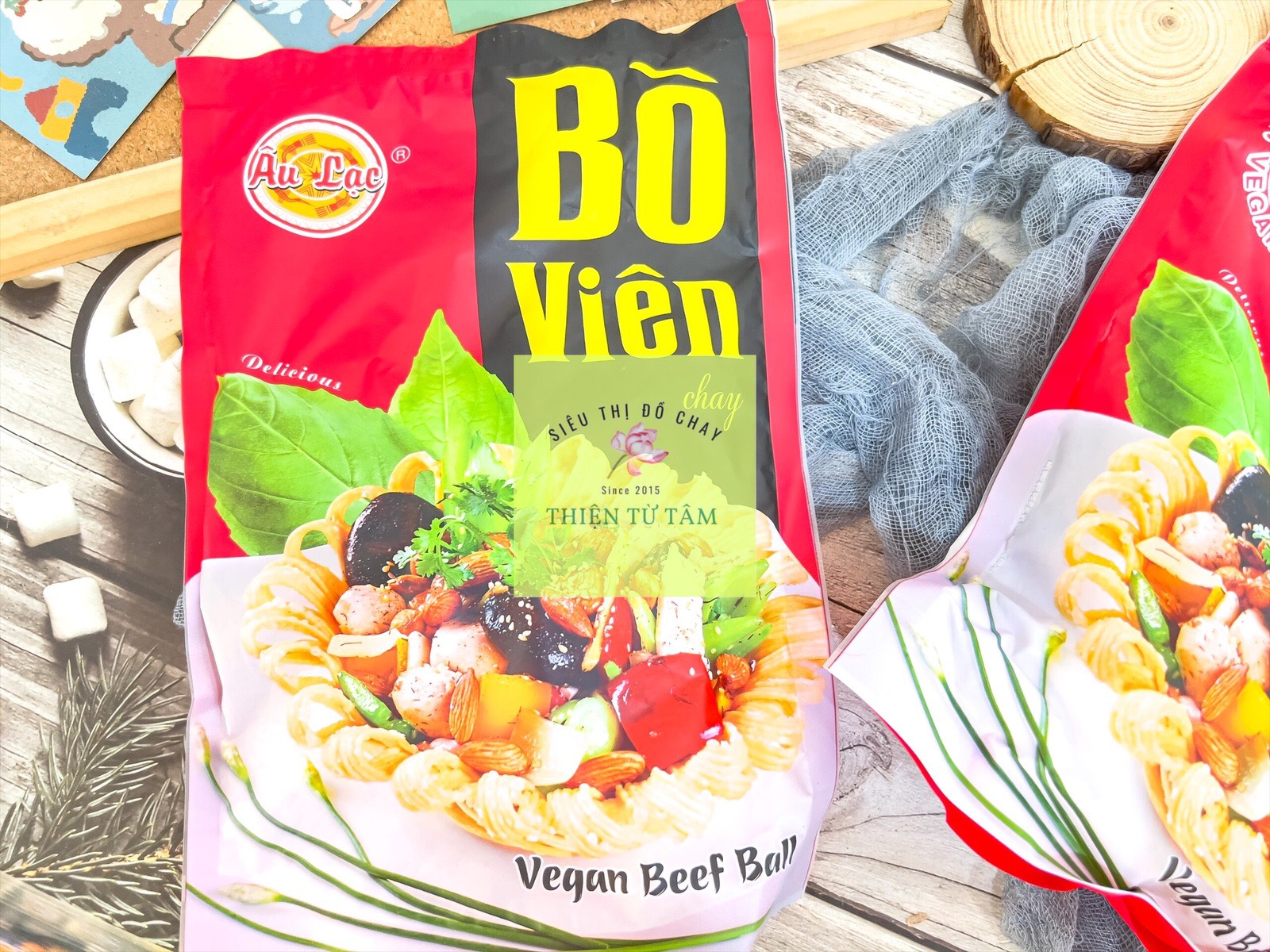 Bò viên chay âu lạc thơm ngon đặc biệt 185g