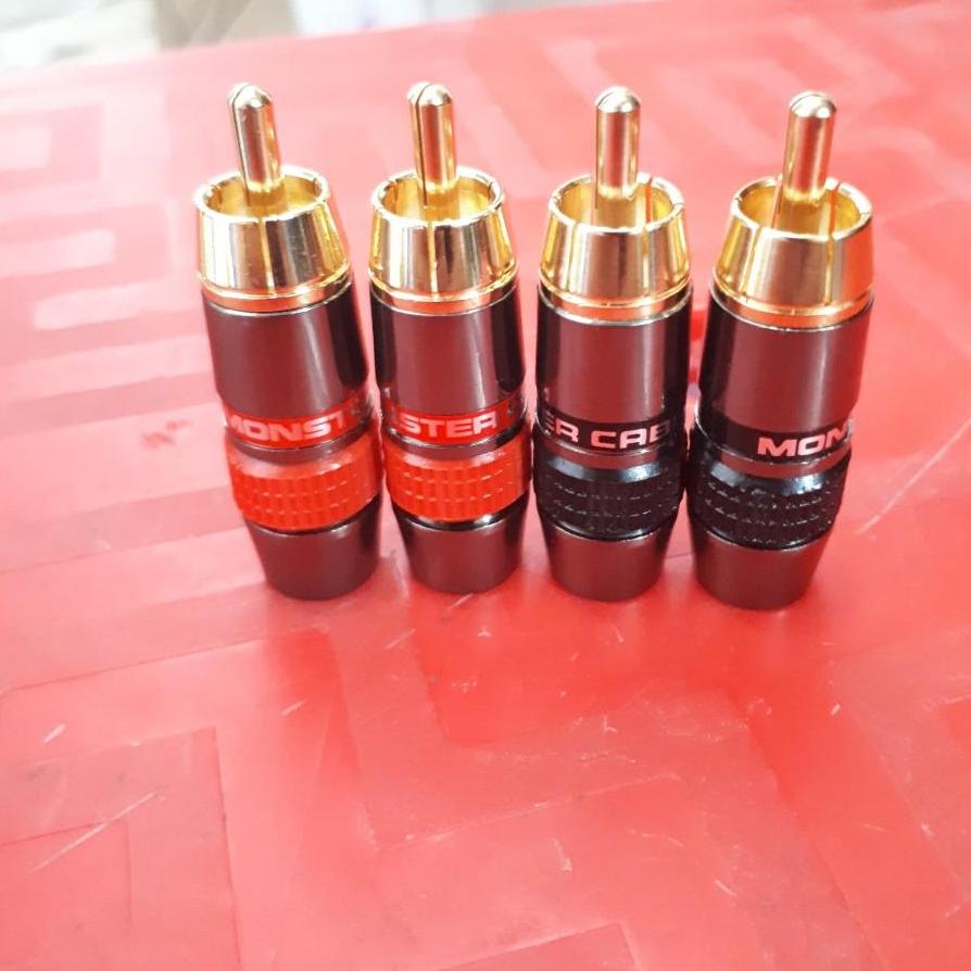 Bộ 4 đầu jack av ( đầu hàn ) monter