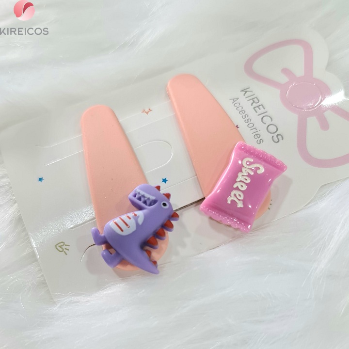 [HCM]Set 2 Kẹp Mái Nhựa Nhám Cho Bé