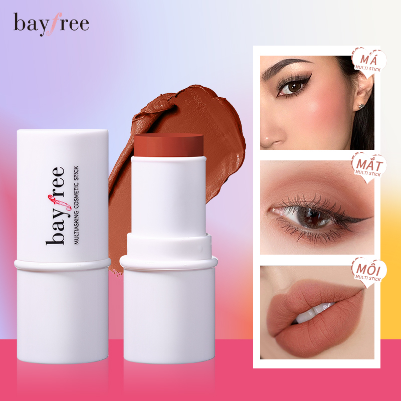 Bayfree 3 IN 1 Cosmetic Stick Blush Highlight Contour Stick Multi-function stick