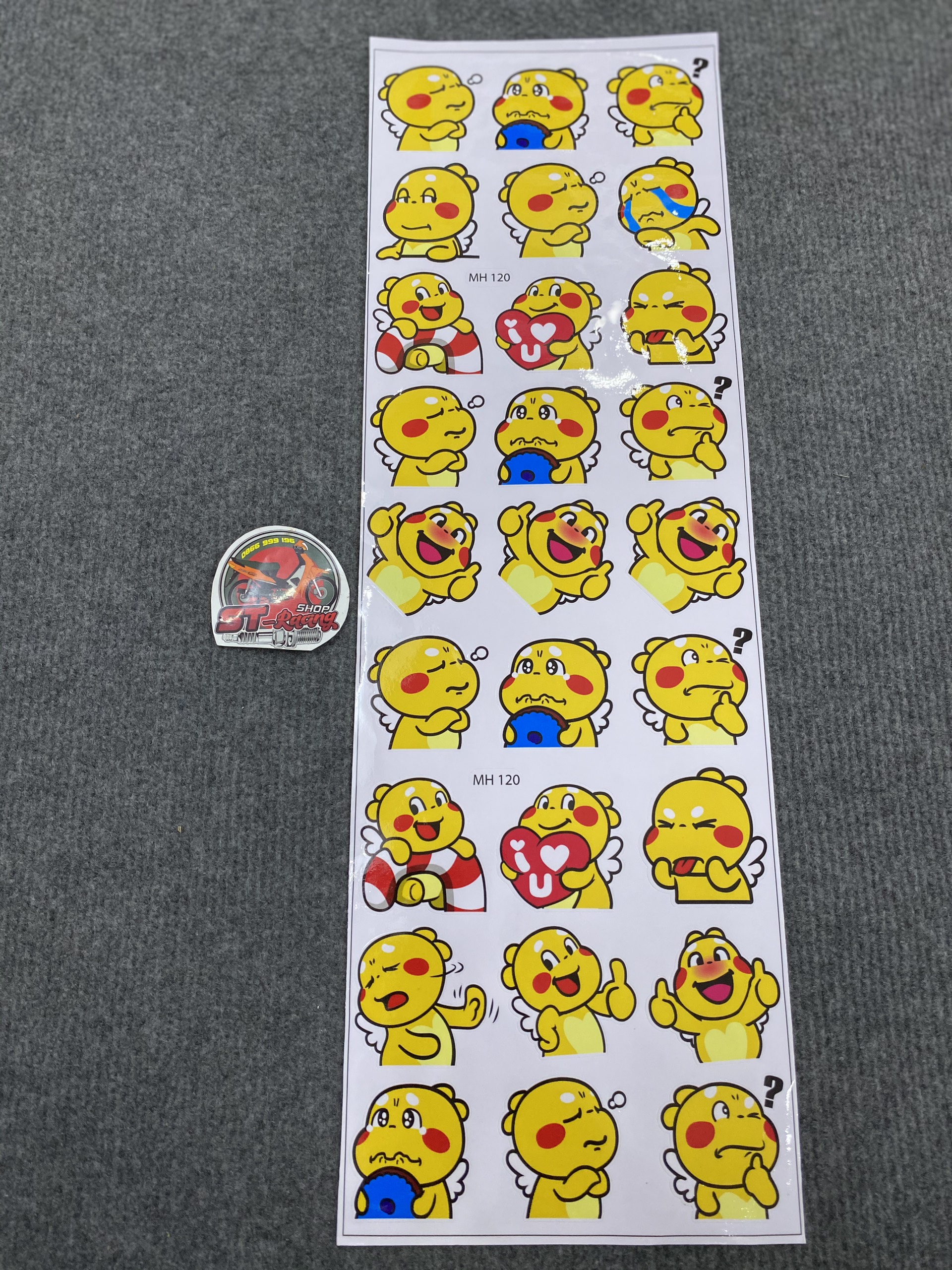 Tem Logo Stick đẹp, đa dạng mẫu mã .