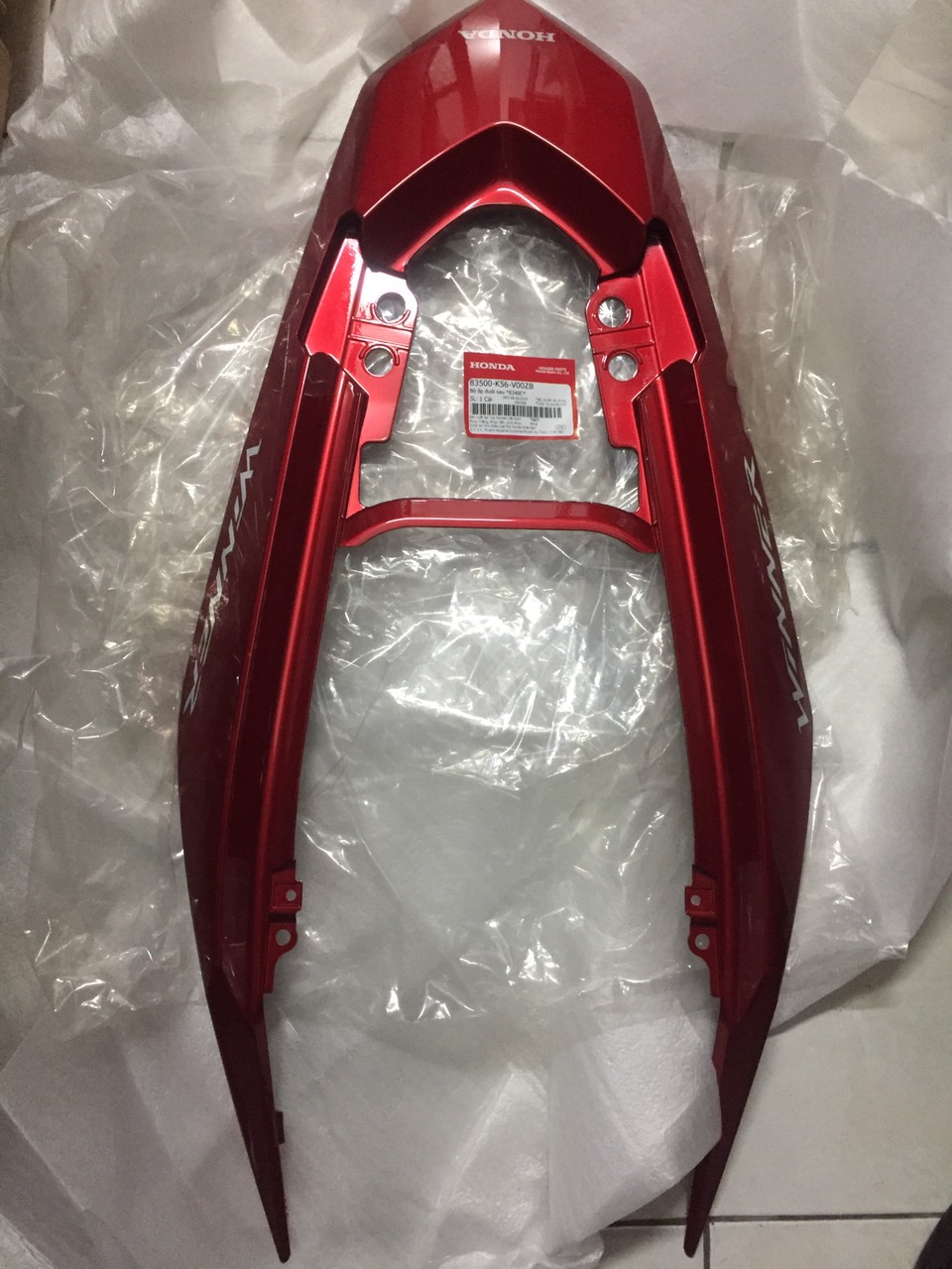 DÀN ÁO WINNER V1 ĐỎ CHERRY DOHC BẠC ZIN HÃNG ( BÁN LẺ TỪNG MÓN)
