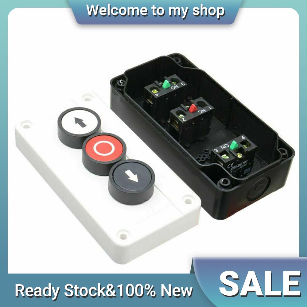 Push Button Switch start stop combination switch box for Auto roller shutter door control switch Automatic Gate Opener