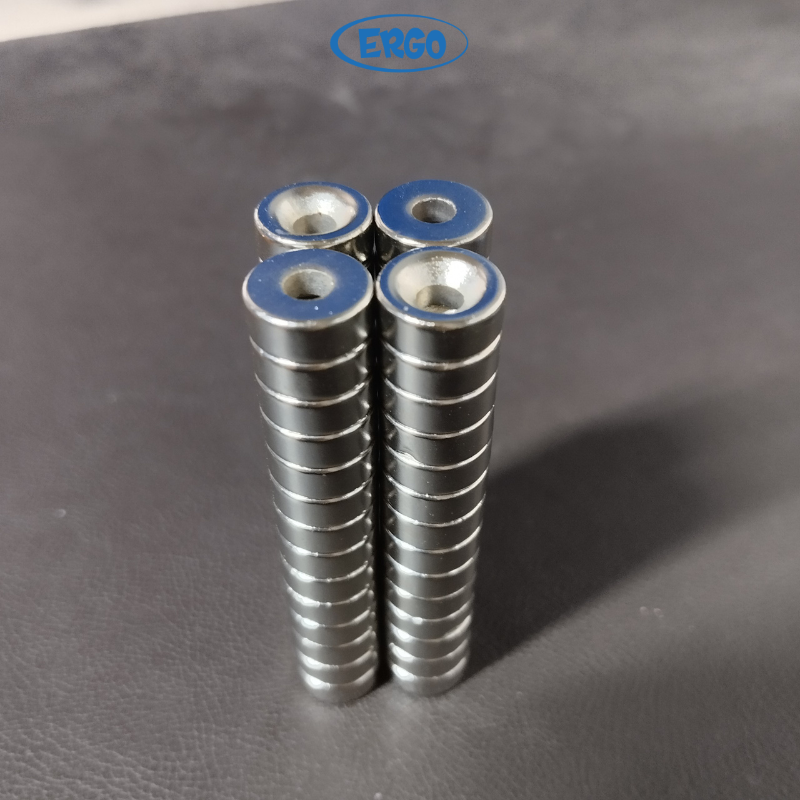 Nam châm tròn có lỗ kích thước 12x5 lỗ 4mm