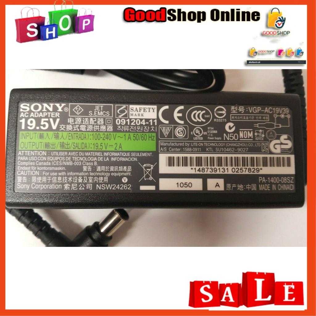 Sạc ADAPTER SONY 19.5V-2.0A Zin