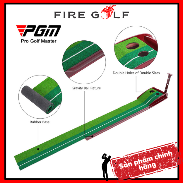 Thảm Tập Putting Golf bằng gỗ PGM CHÍNH HÃNG TL001 sang trọng bền đẹp