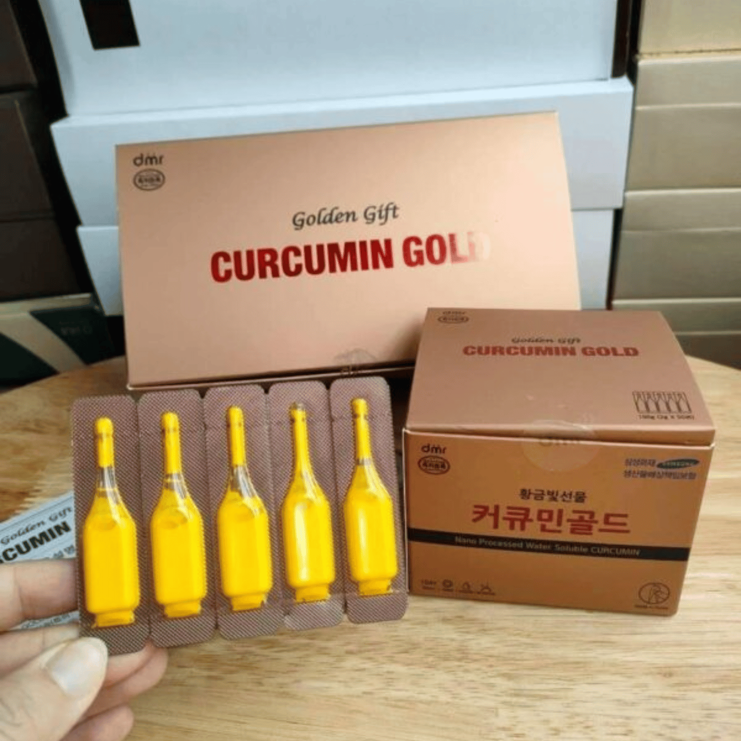 Tinh nghệ nano golden gift bảo vệ sức khỏe hàn quốc